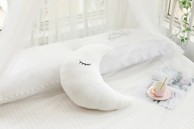 Cloud Moon Star Raindrop Plush Pillow