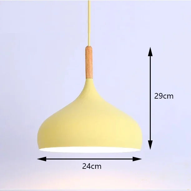 Retro Industrial Pendant Lights – Colourful Hanging Lamps