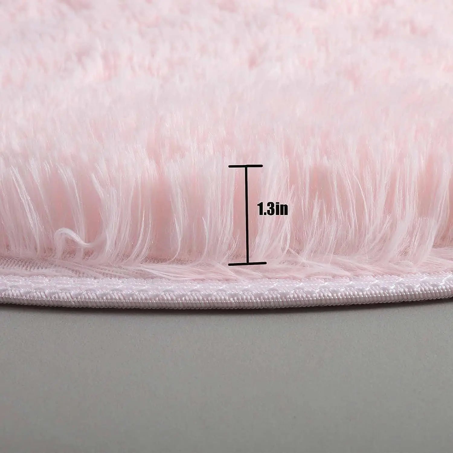 Fluffy Round Area Rug