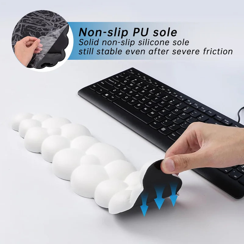 Cloud Shape Ergonomic Memory Foam Wrist Rest Pad