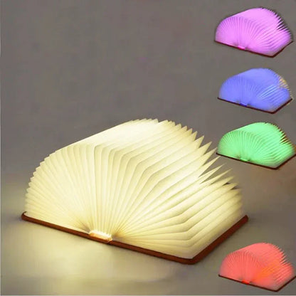 Wooden Book Light