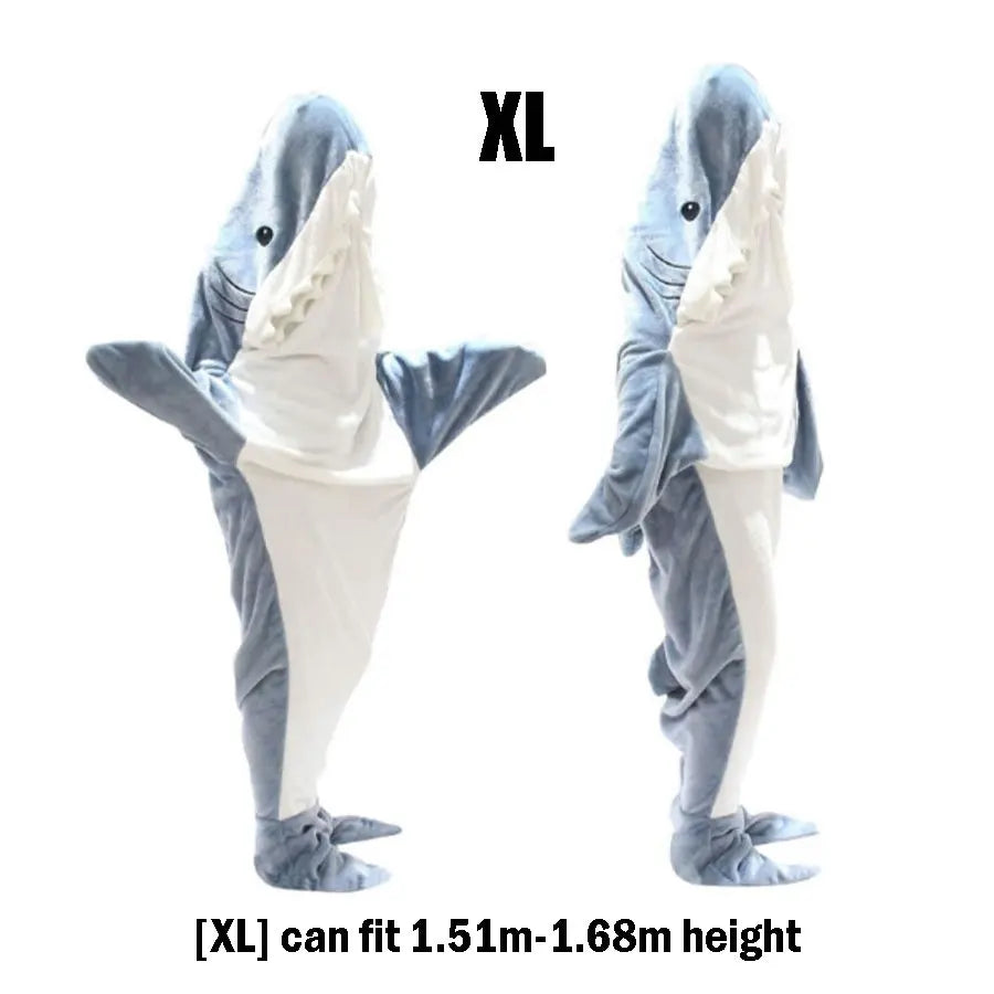 Cartoon Shark Blanket