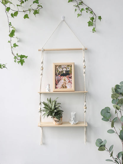 Macrame Hanging Shelf