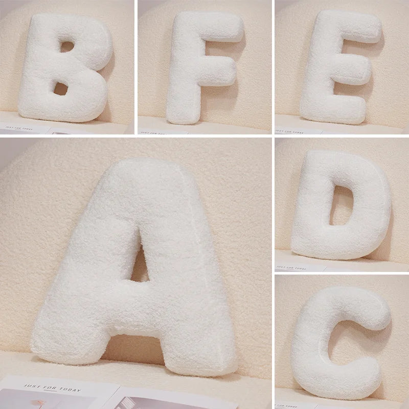 Cosy Letters Pillows