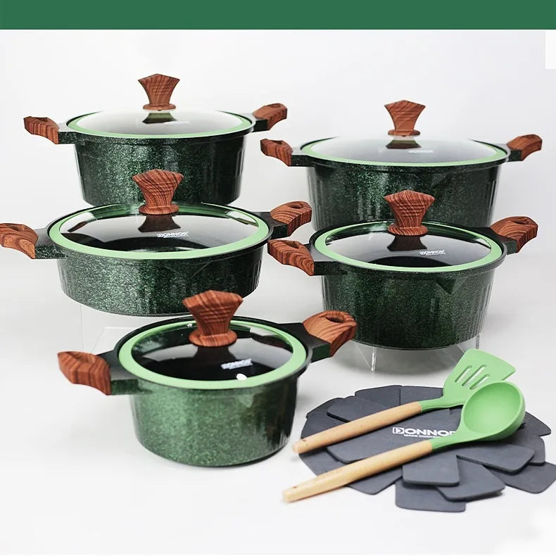 Non-Stick Granite Cookware Set – 6-Piece or 15-Piece