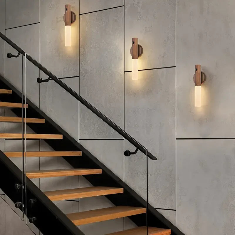 Smart Motion Sensor LED Night Light – Rechargeable & Portable