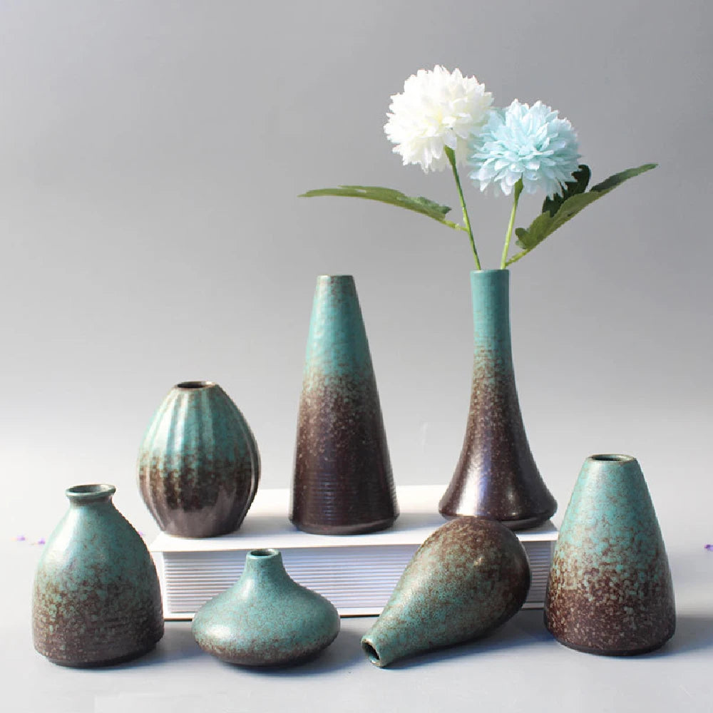 Small Ceramic Flower Vase – Home Décor