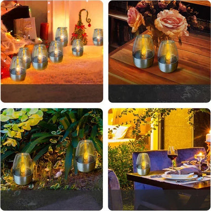 Solar Garden Candles