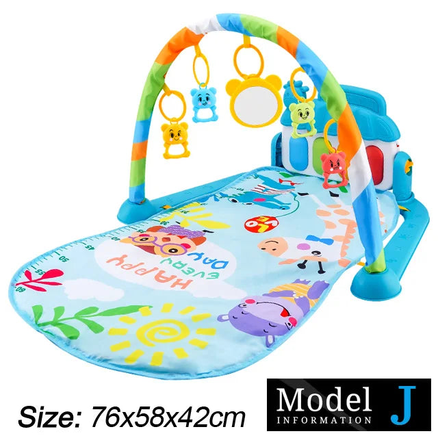 Baby Fitness Music Play Gym – Piano Activity Mat