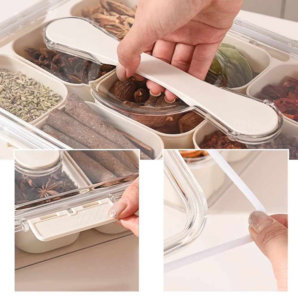 Divided Serving Tray Food Dispenser