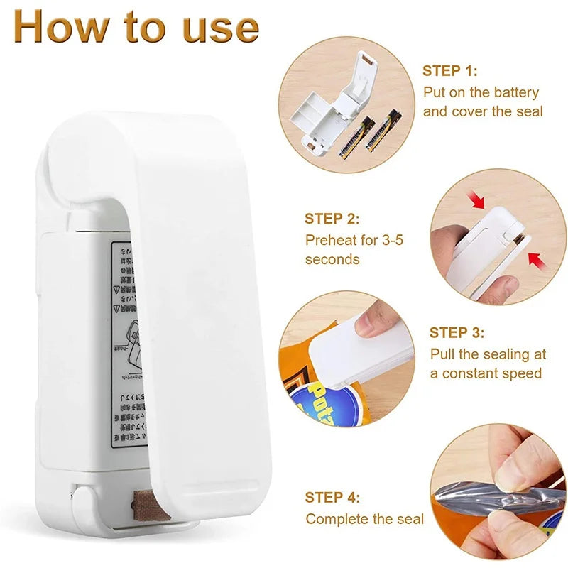 Mini Handheld Heat Bag Sealer