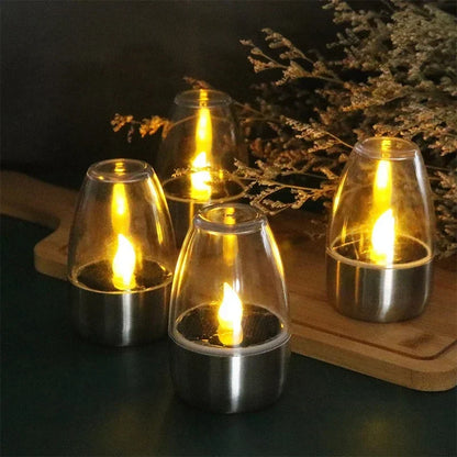Solar Garden Candles