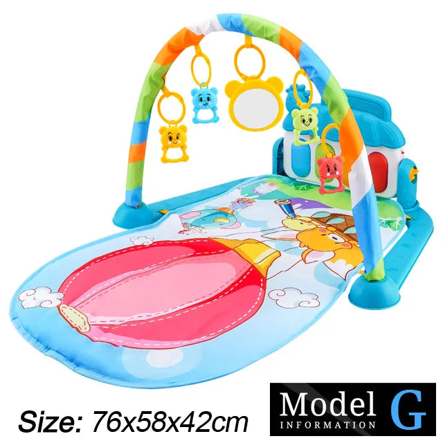Baby Fitness Music Play Gym – Piano Activity Mat