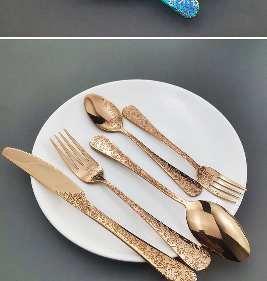 Rainbow Tableware Set