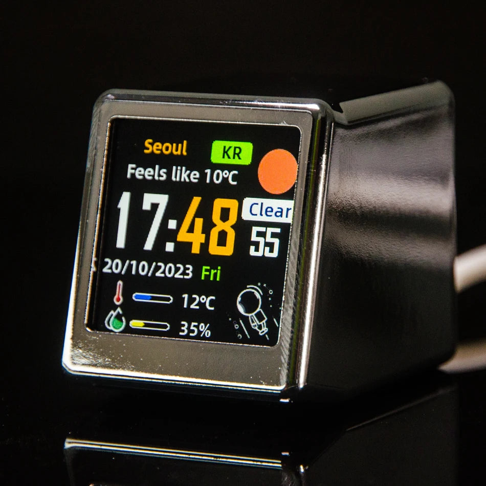 Ultra Smart WiFi Weather Station & Digital Desk Clock