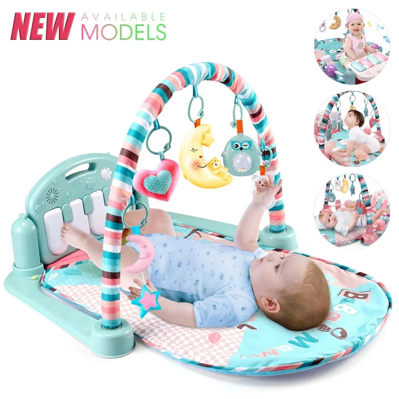 Baby Fitness Music Play Gym – Piano Activity Mat