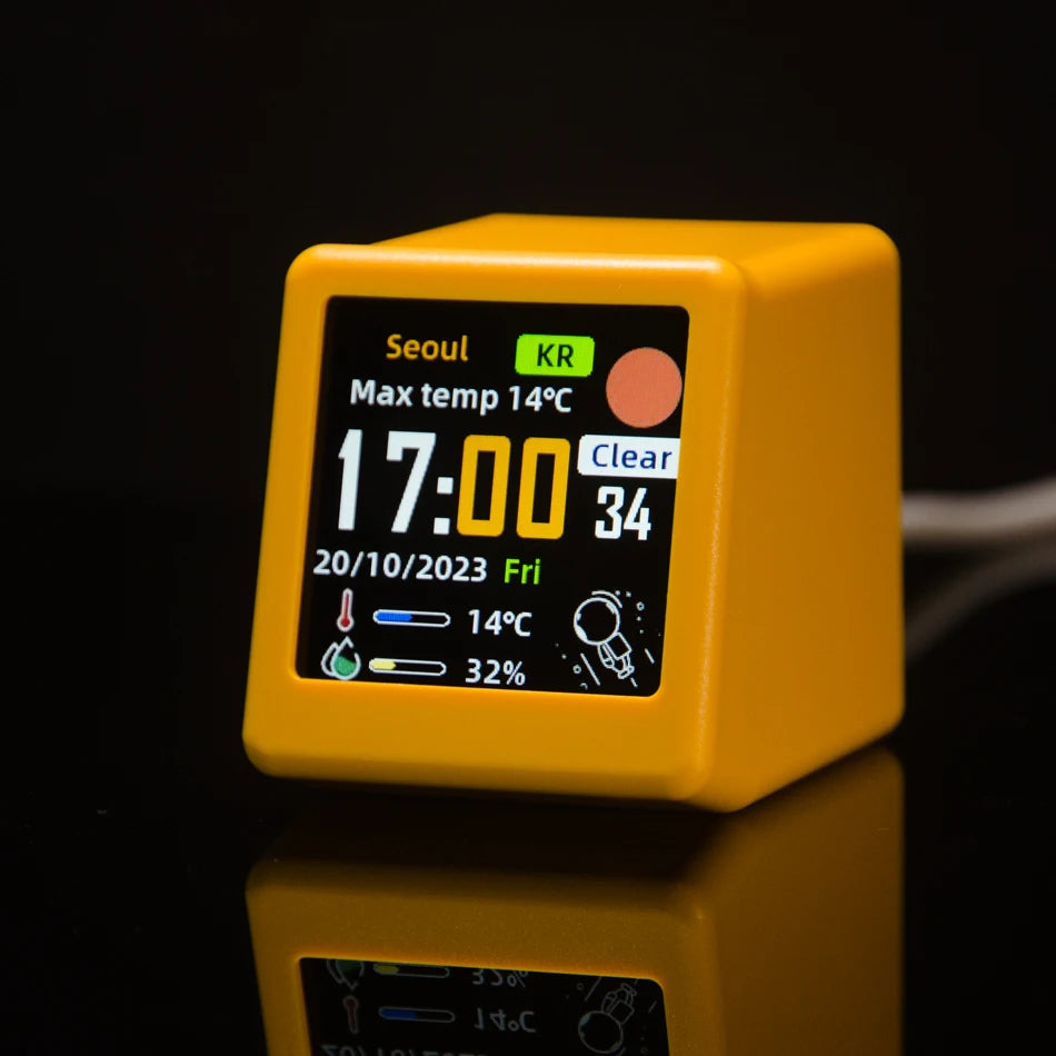 Ultra Smart WiFi Weather Station & Digital Desk Clock