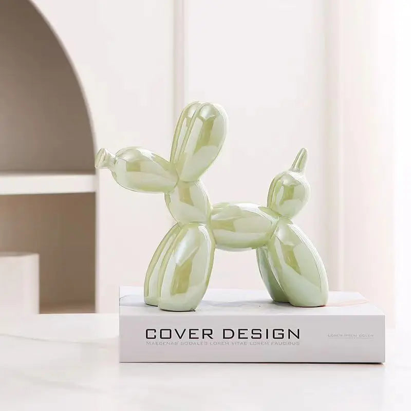 Ceramic Balloon Dog Ornament