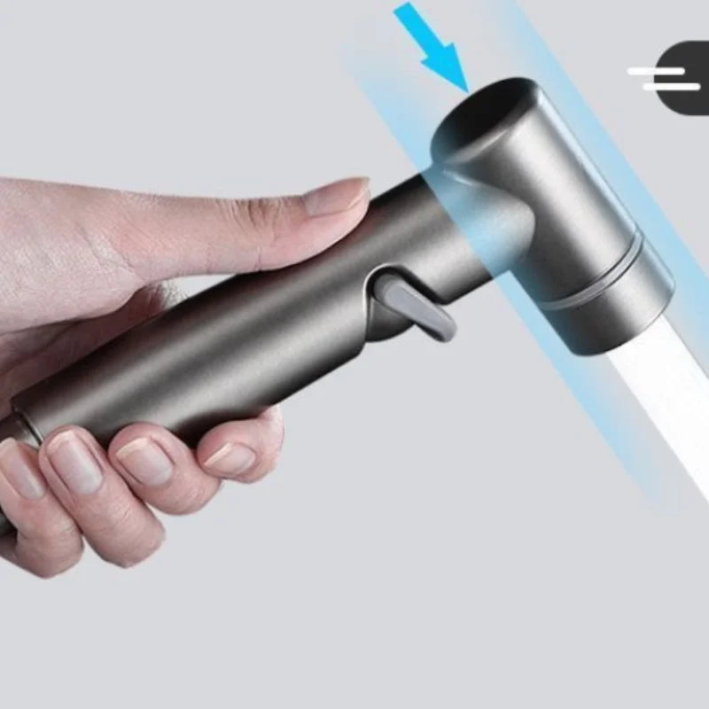 High-Pressure Handheld Toilet Spray – Dual Mode Cleaning Nozzle