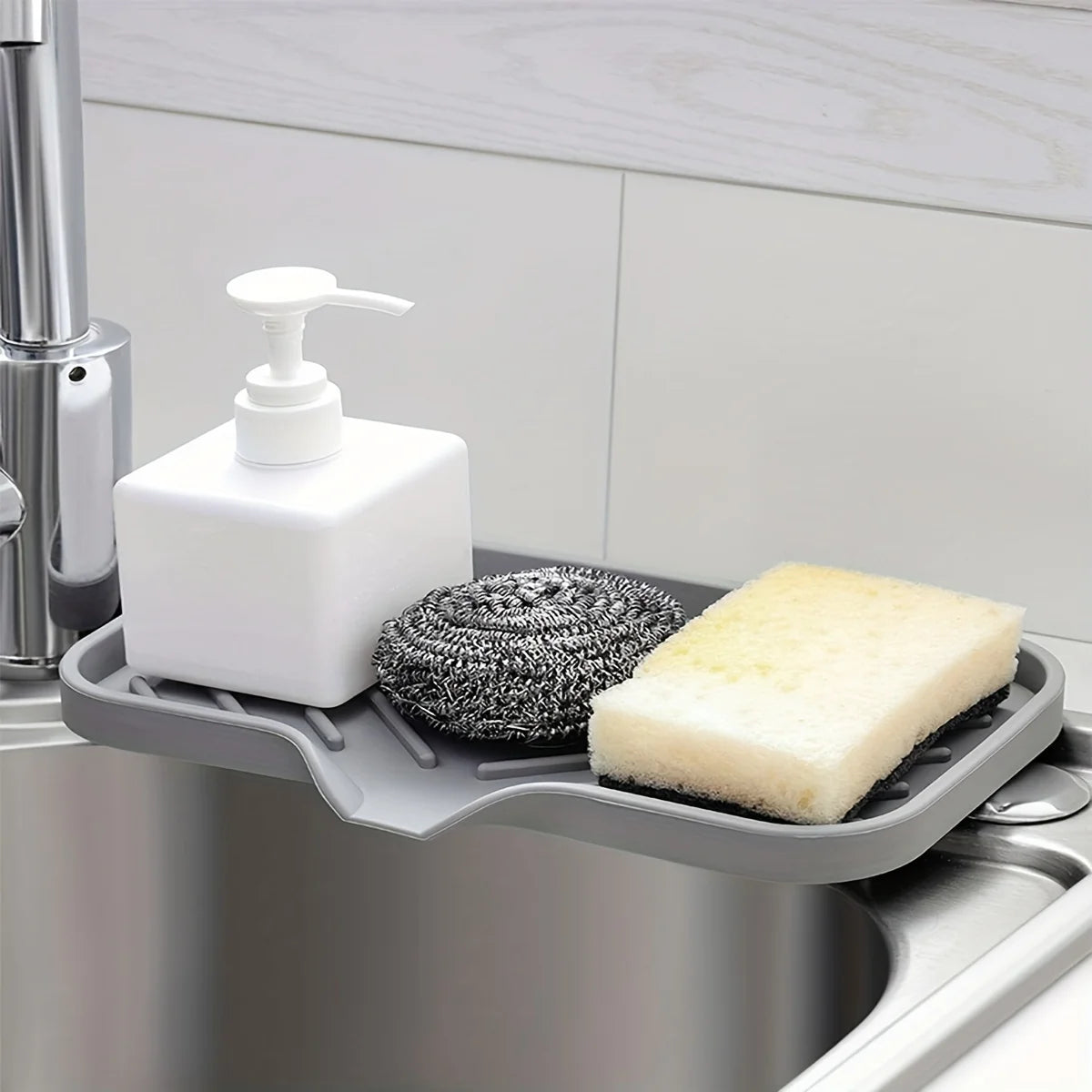 Silicone Sink Tray & Organizer