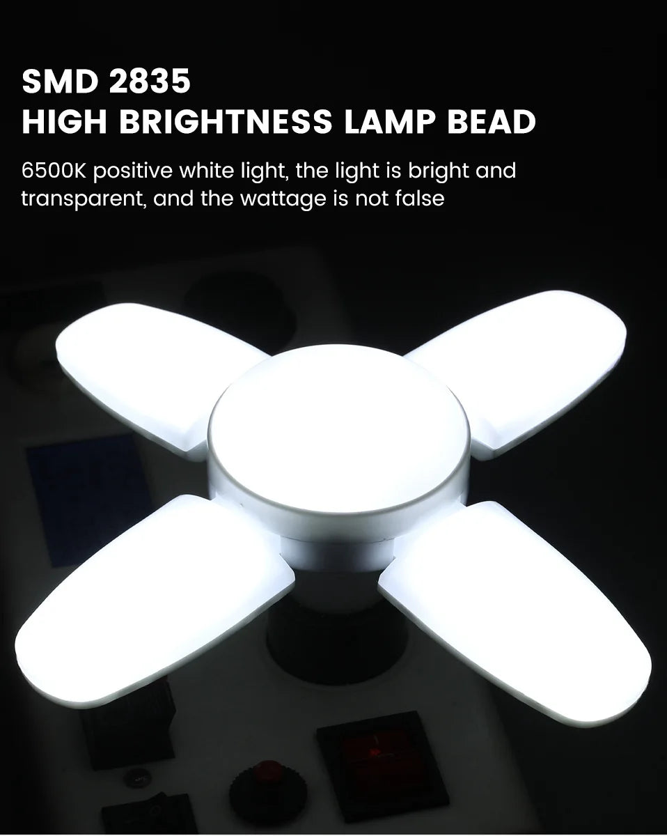 Fan Shape Foldable LED Bulb