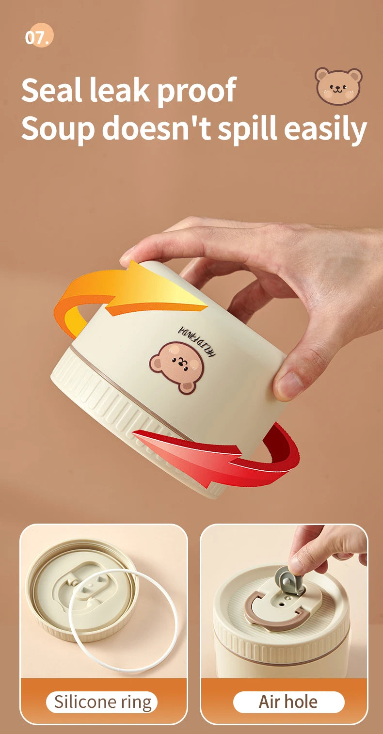 Thermal Stainless Steel Bento Lunch Box