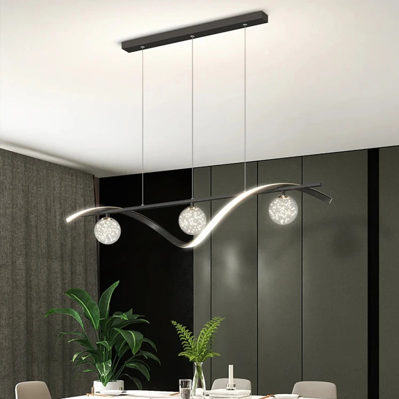 Modern Bubble LED Pendant Chandelier