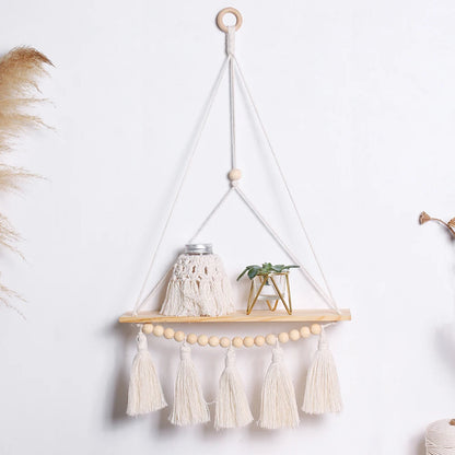 Macrame Hanging Shelf