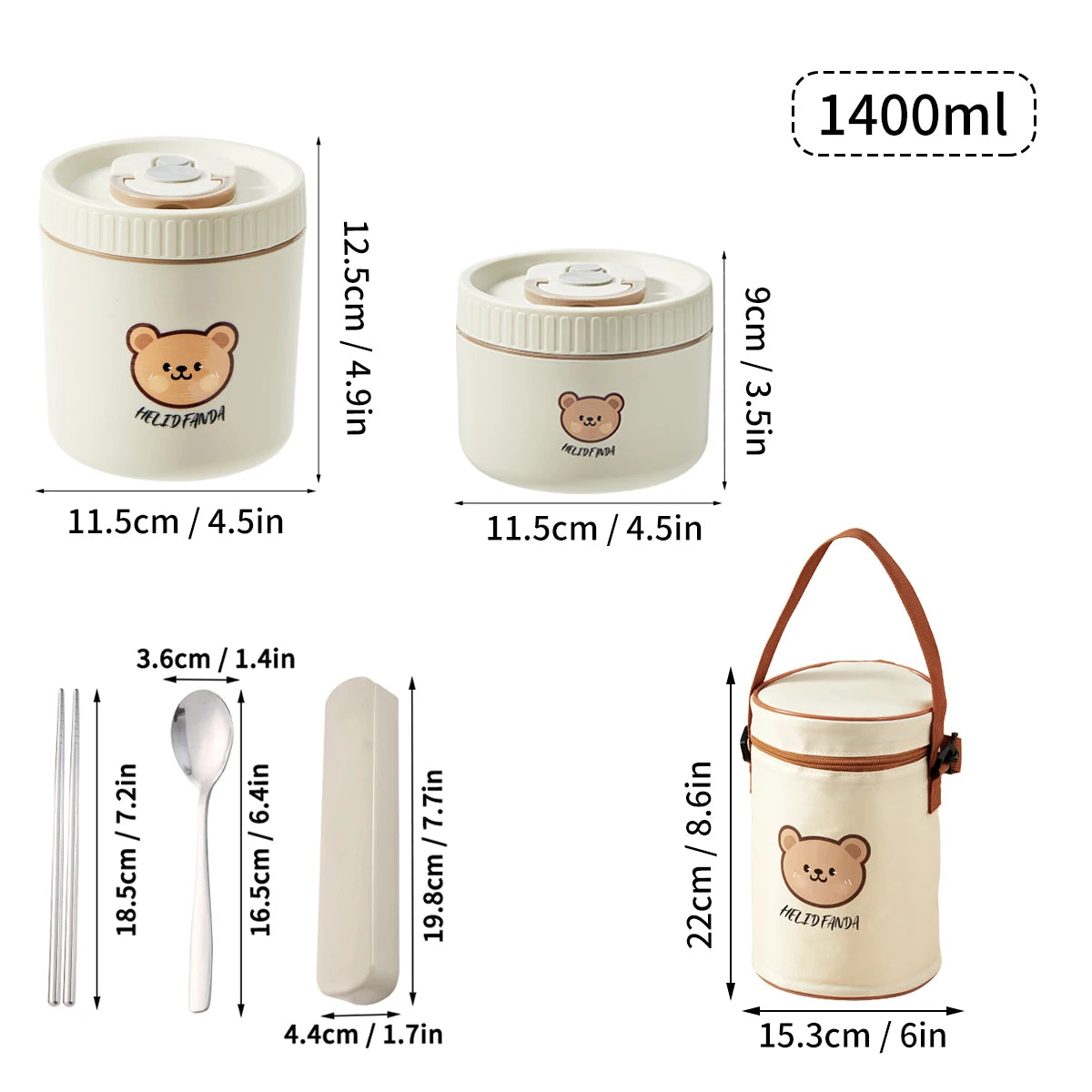 Thermal Stainless Steel Bento Lunch Box