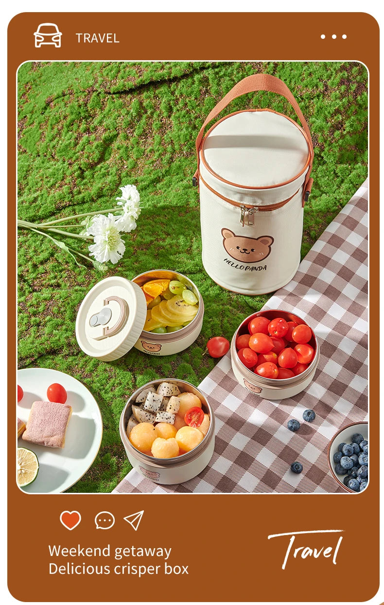 Thermal Stainless Steel Bento Lunch Box