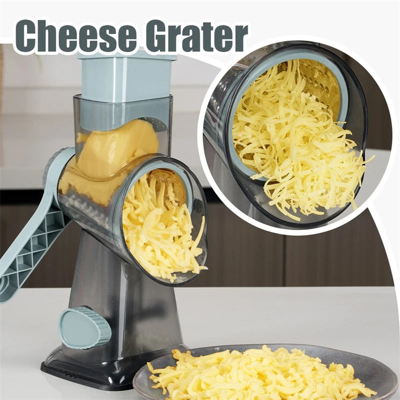Portable Manual Cheese & Vegetable Mandoliner Slicer