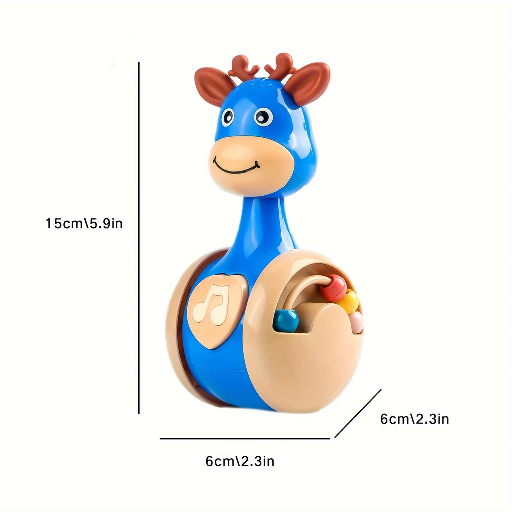 Fawn Sliding Tumbler Rattle Toy – Educational Baby Toy