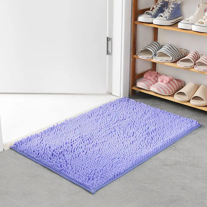 Thick Memory Foam Bath Mat – Soft, Absorbent, Non-Slip, 45×45 cm, Solid Design