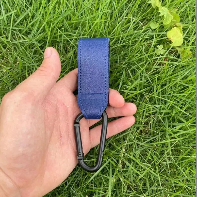 2Pcs Leather pram/ travel accessories