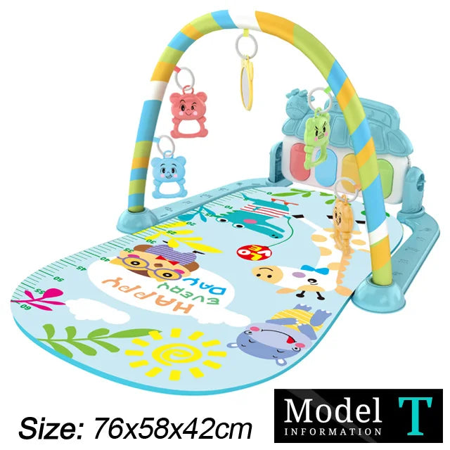 Baby Fitness Music Play Gym – Piano Activity Mat