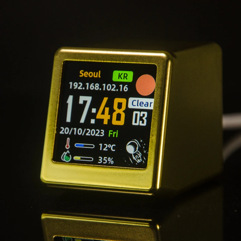 Ultra Smart WiFi Weather Station & Digital Desk Clock