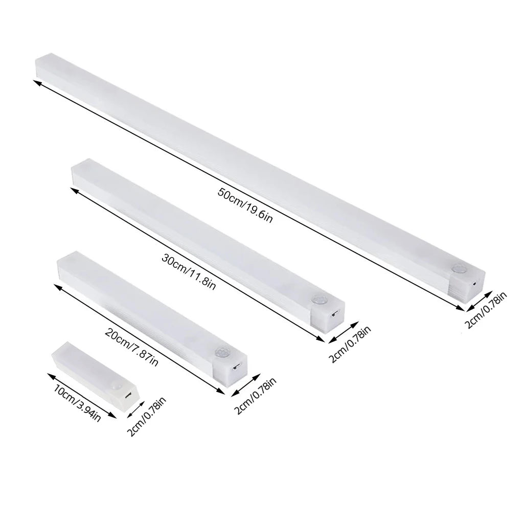 Wireless Motion Sensor LED Night Light – USB-C Rechargeable