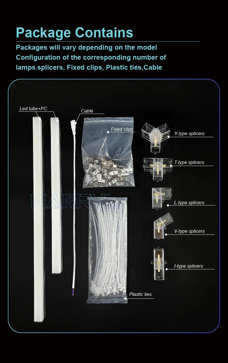 Honeycomb Showroom Hexagon LED lighting