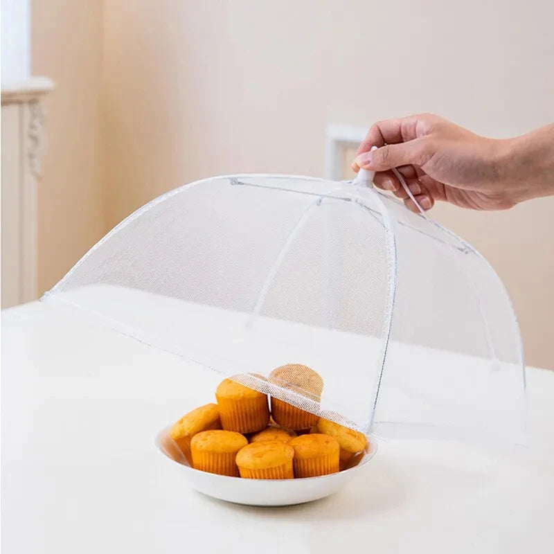 Foldable Mesh Food Cover – Insect-Proof Dish Protector