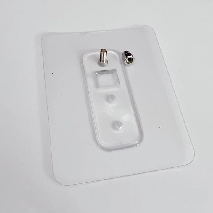 No-Drill Aluminium Bathroom Shelf – Wall Mounted Storage Rack