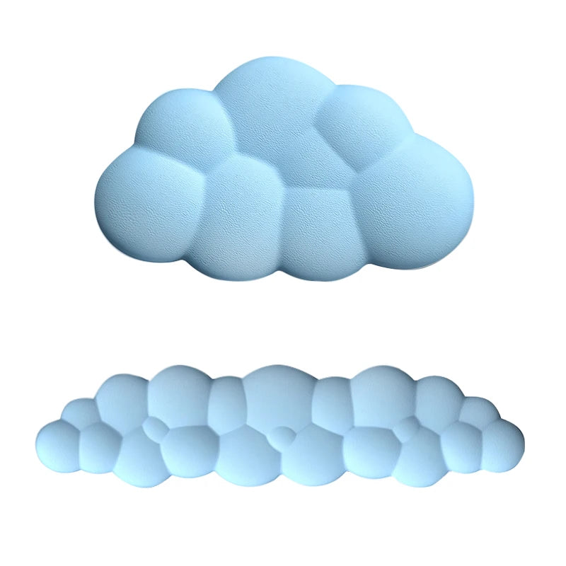 Cloud Shape Ergonomic Memory Foam Wrist Rest Pad