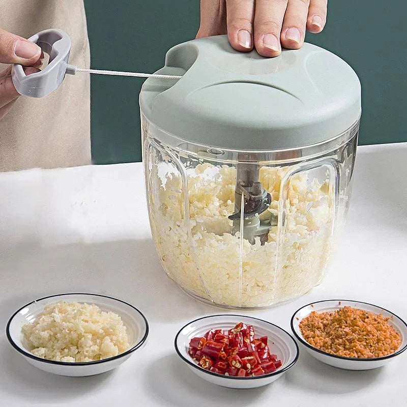 Food Chopper Rotate cutter - Kitchen Cooking Accessories