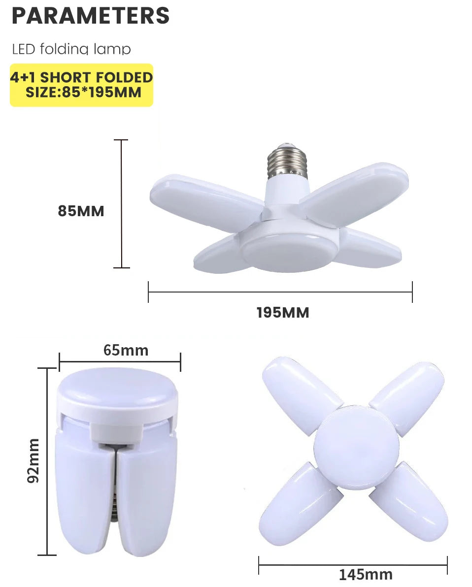 Adjustable Fan Bulb
