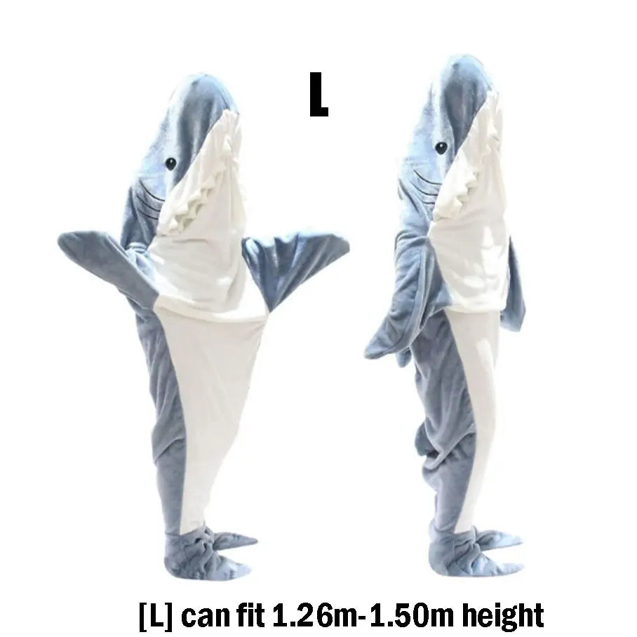 Cartoon Shark Blanket
