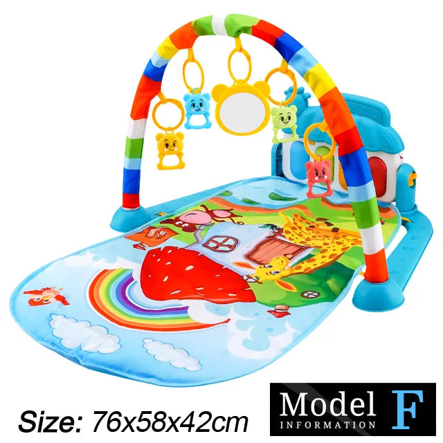 Baby Fitness Music Play Gym – Piano Activity Mat