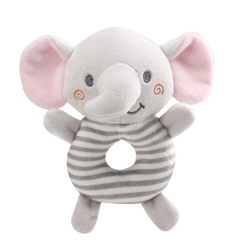Cartoon Animal Baby Rattle Toy