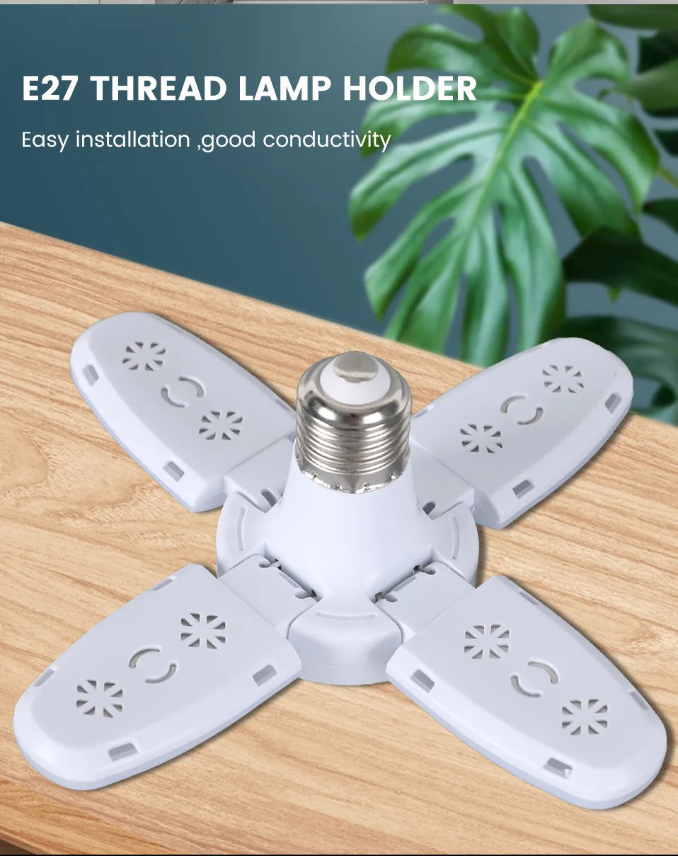 Fan Shape Foldable LED Bulb