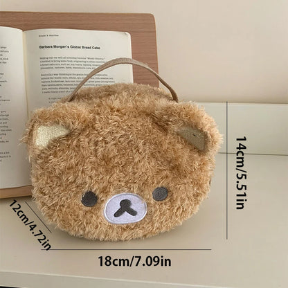 Plush Bear Cosmetic Bag