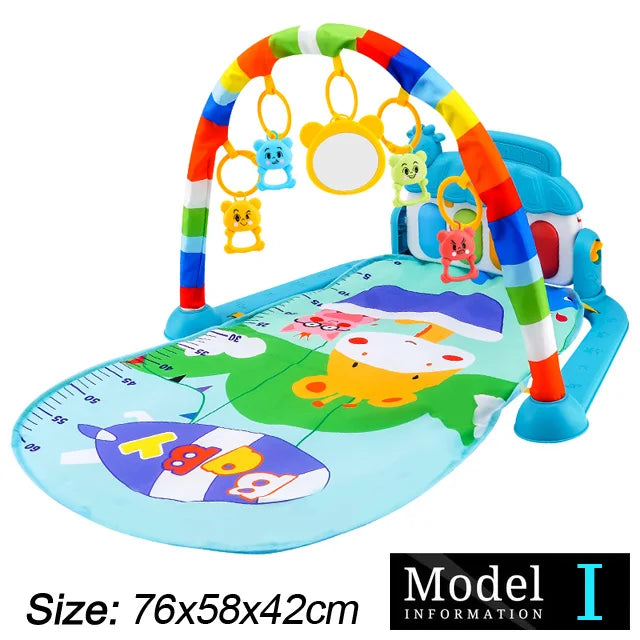 Baby Fitness Music Play Gym – Piano Activity Mat