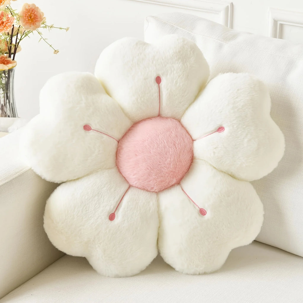 Soft Plush Daisy cushion